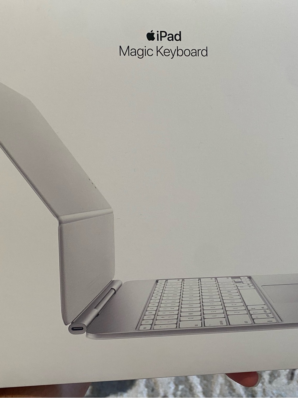 EMPTY BOX ONLY Apple Magic Keyboard for iPad Pro 13-inch (M4 / M5) White